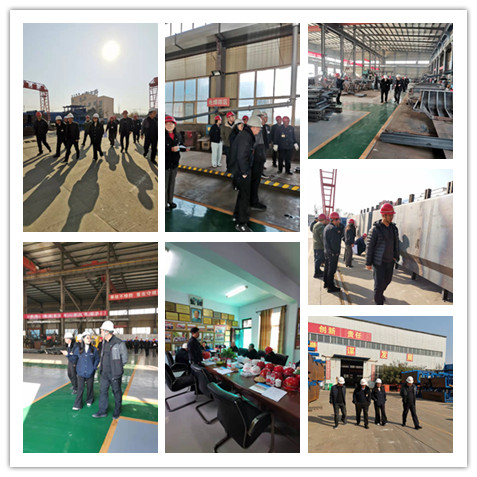 歡迎陽新高速業主帶領項目部到偉志模板參觀考察